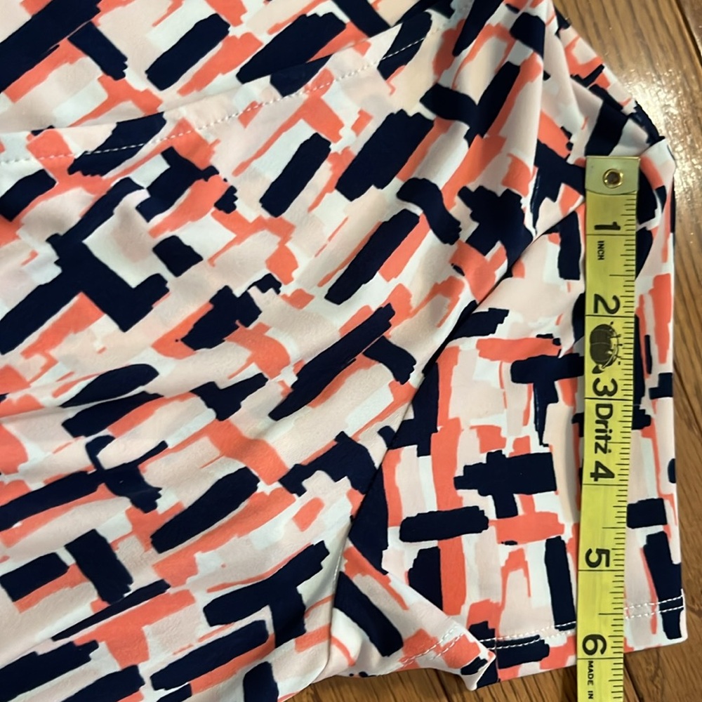 NWT Eliza J Surplice V-Neck Jersey Fit & Flare Dress Size 6 - Picture 6 of 16